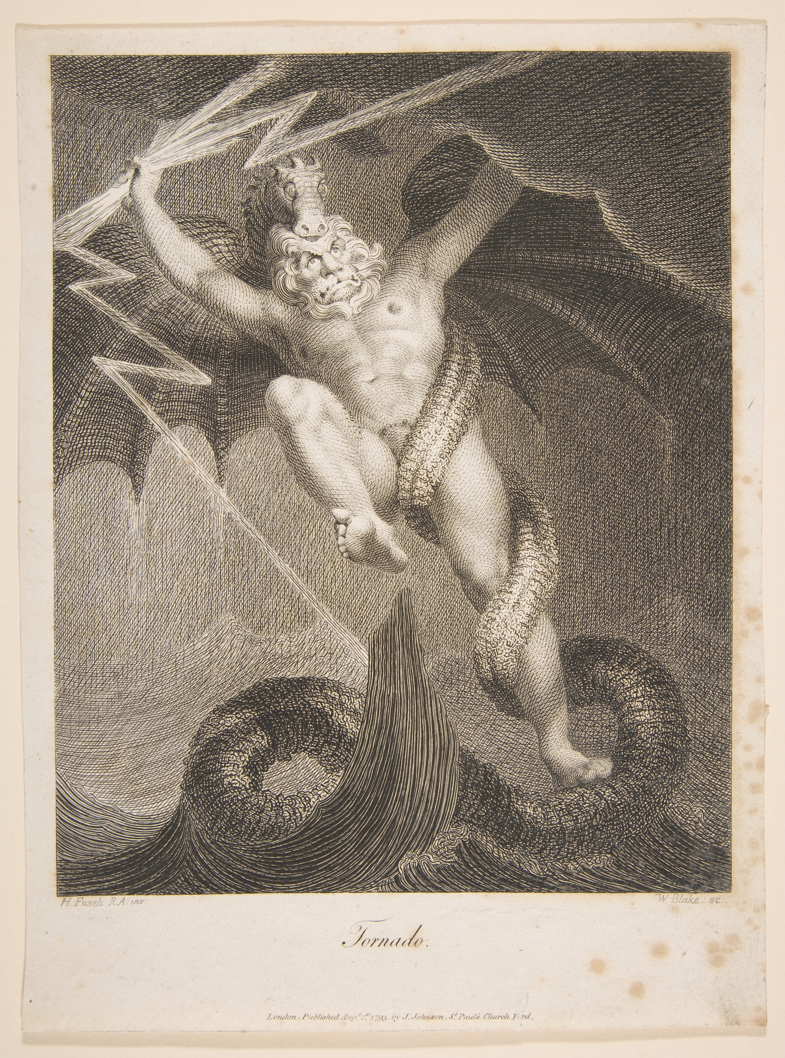 Tornado 18th Century Engraving