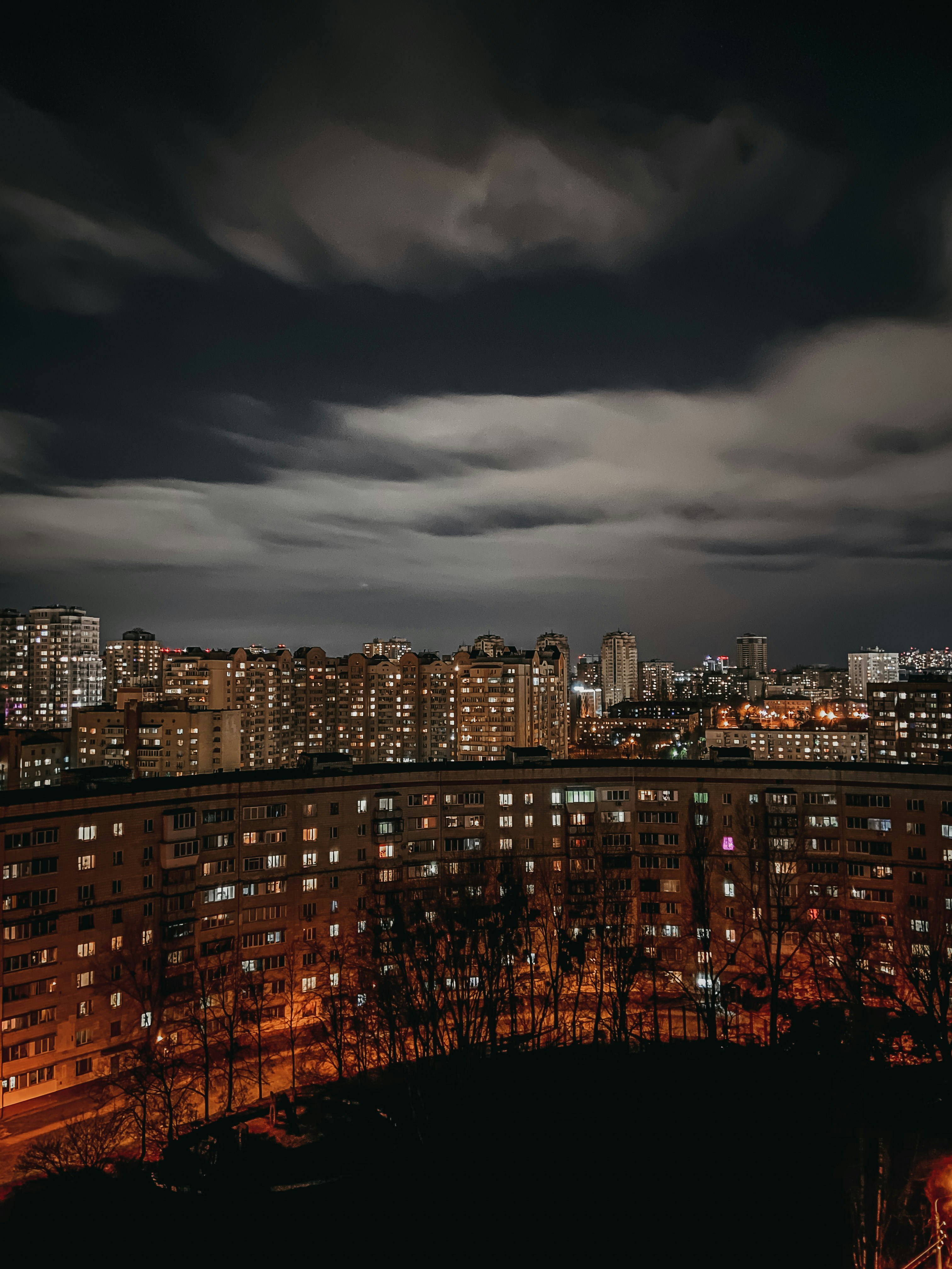 City Residential Night View
