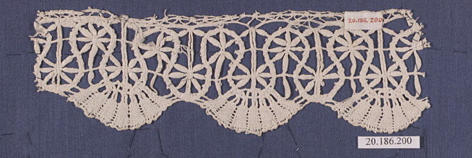 Antique Handmade Lace Edging Sample