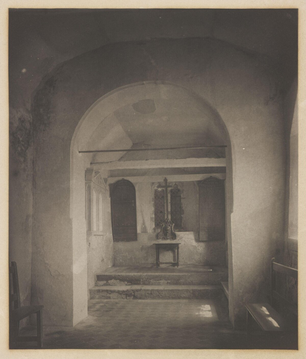 Vintage Chapel Interior View