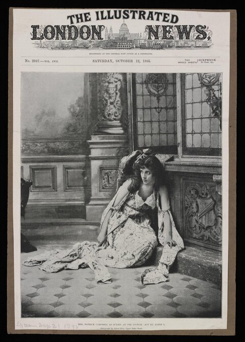 Mrs Patrick Campbell as Juliet 1895