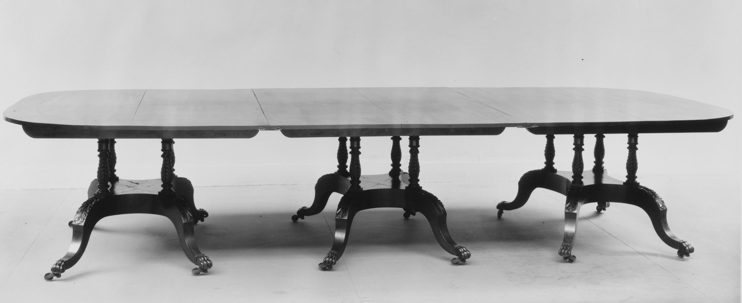 Vintage Extending Wooden Dining Table