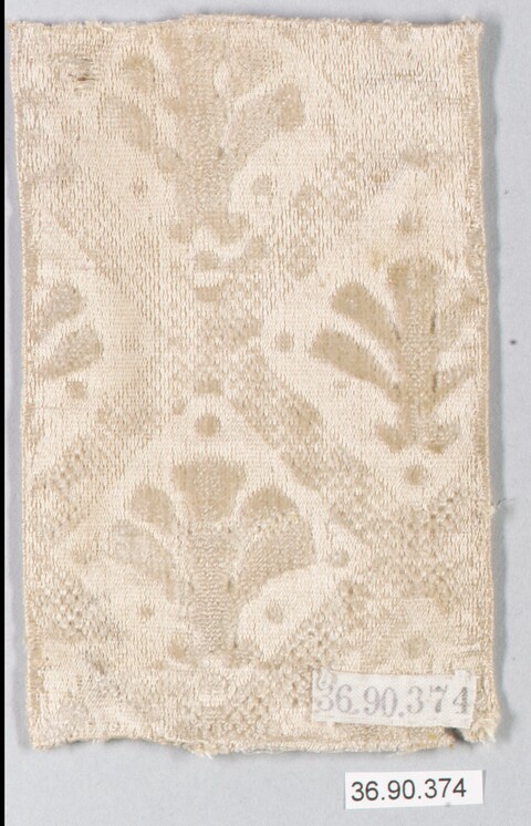 Patterned Woven Textile Fragment