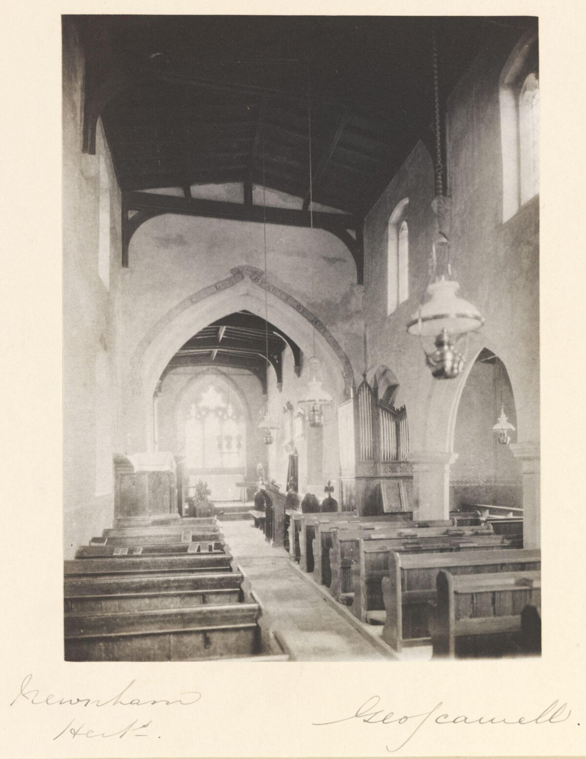 Newnham Church Interior View