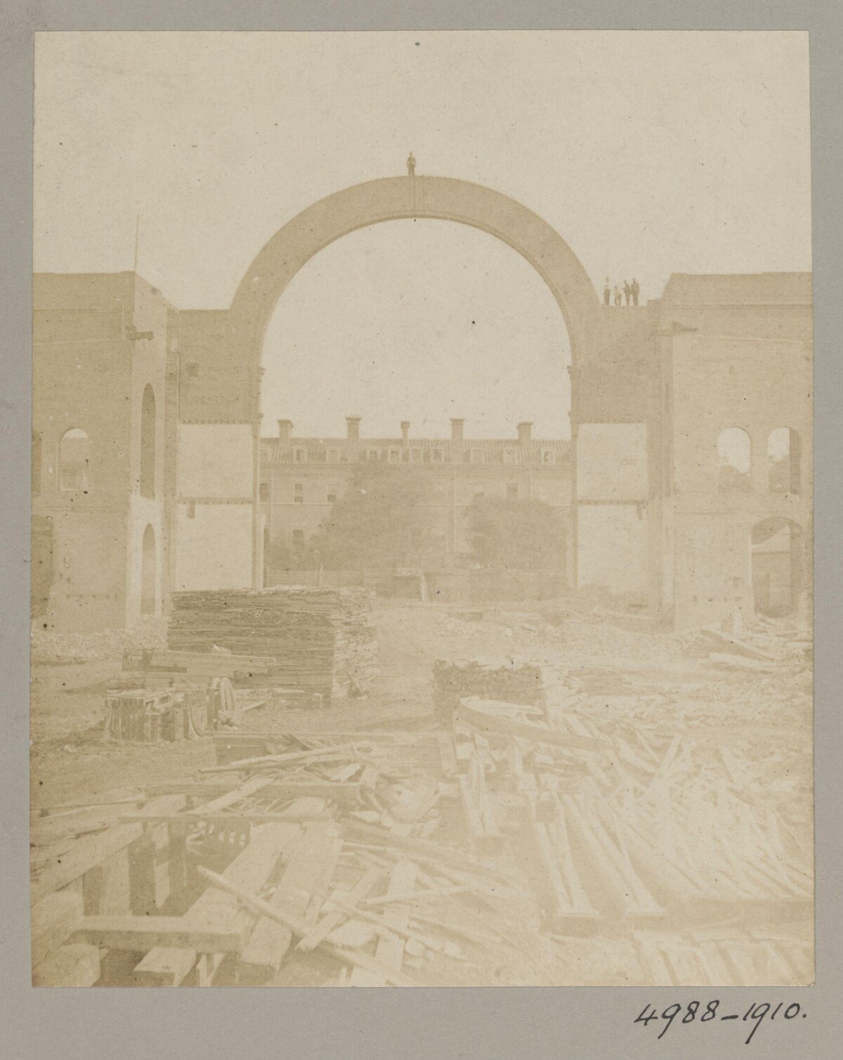 1910 Arch Construction Site