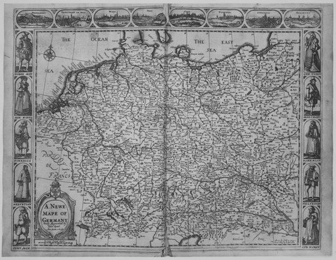 1626 New Map of Germany