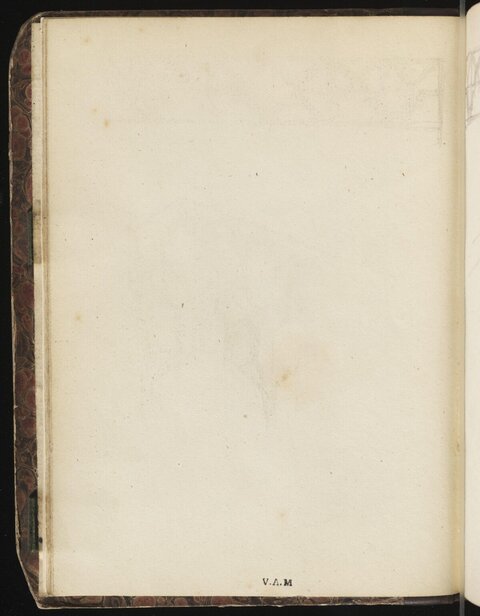 Blank Page of Old Sketchbook