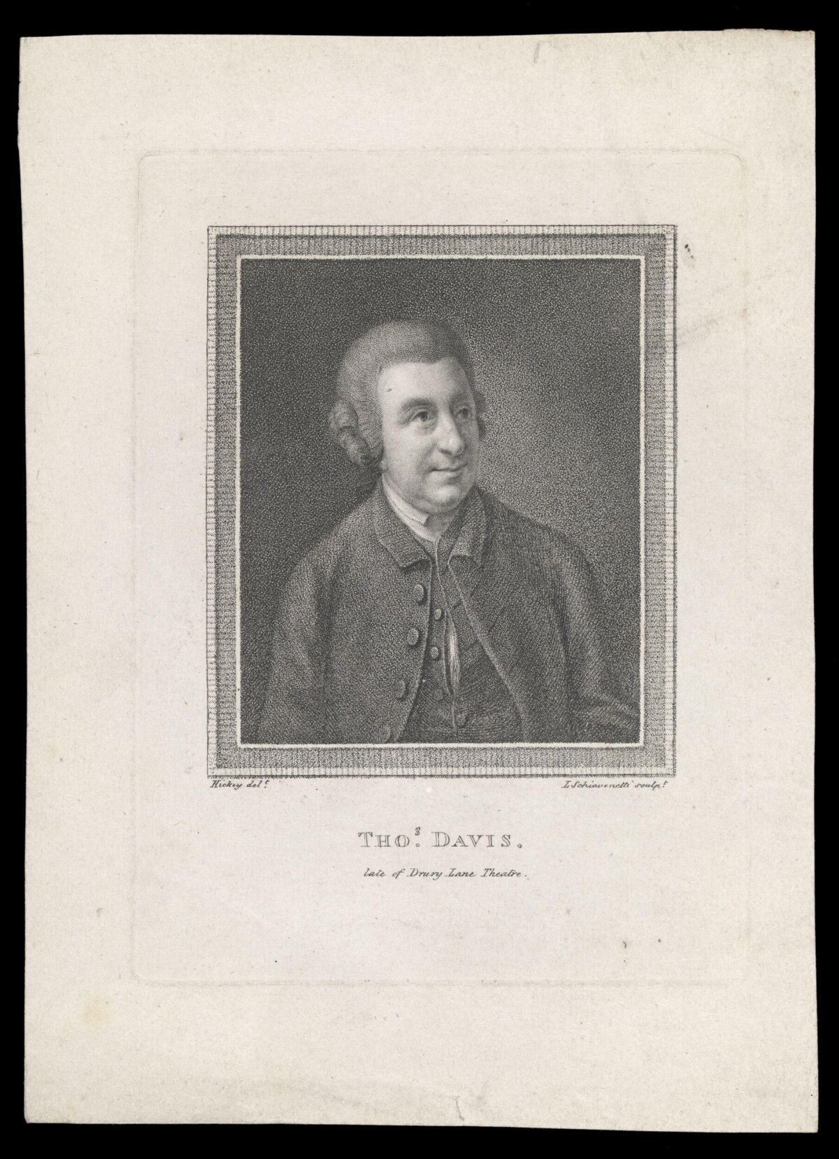 Engraved Portrait of Thomas Davis
