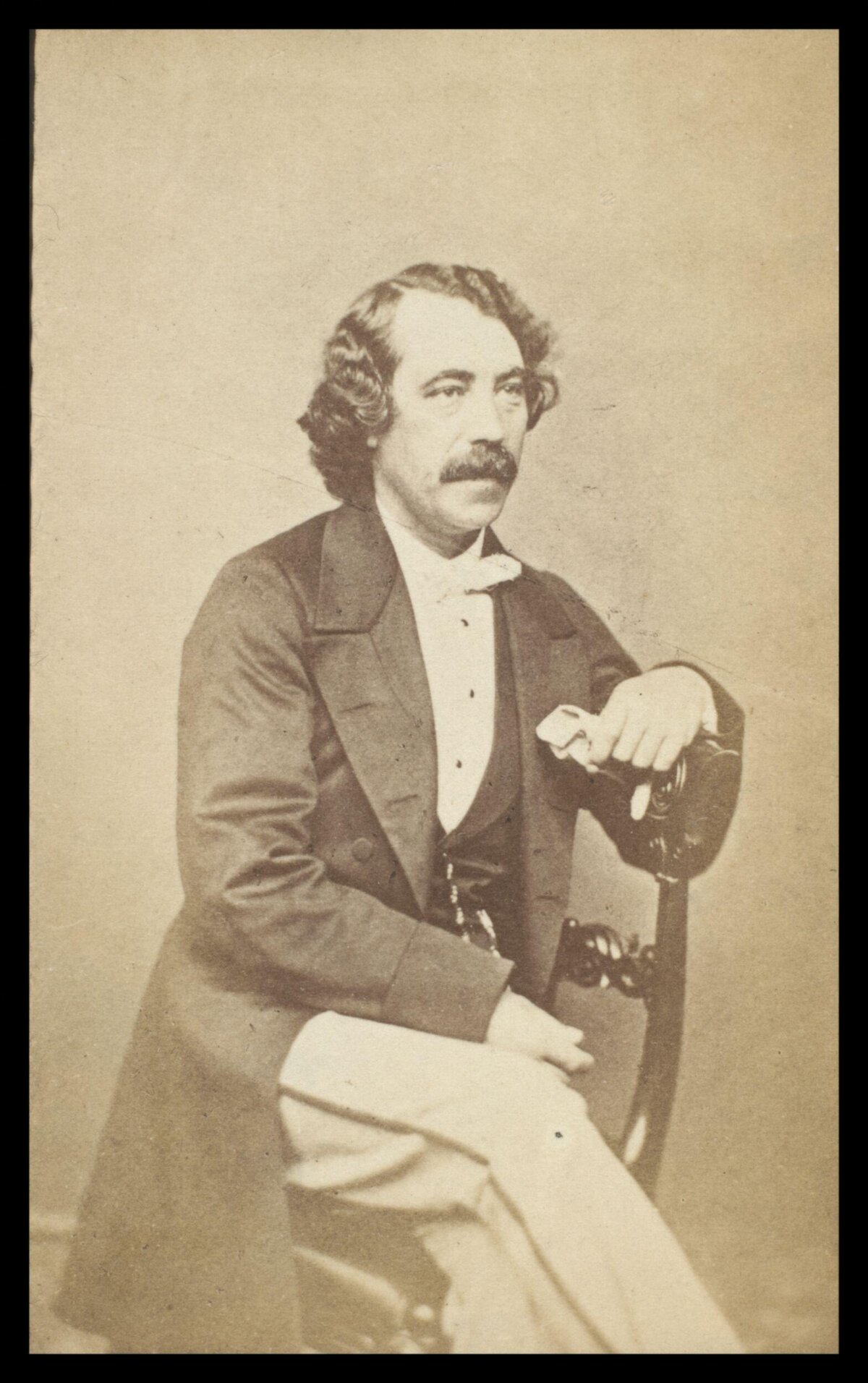 Vintage Portrait of a Seated Man