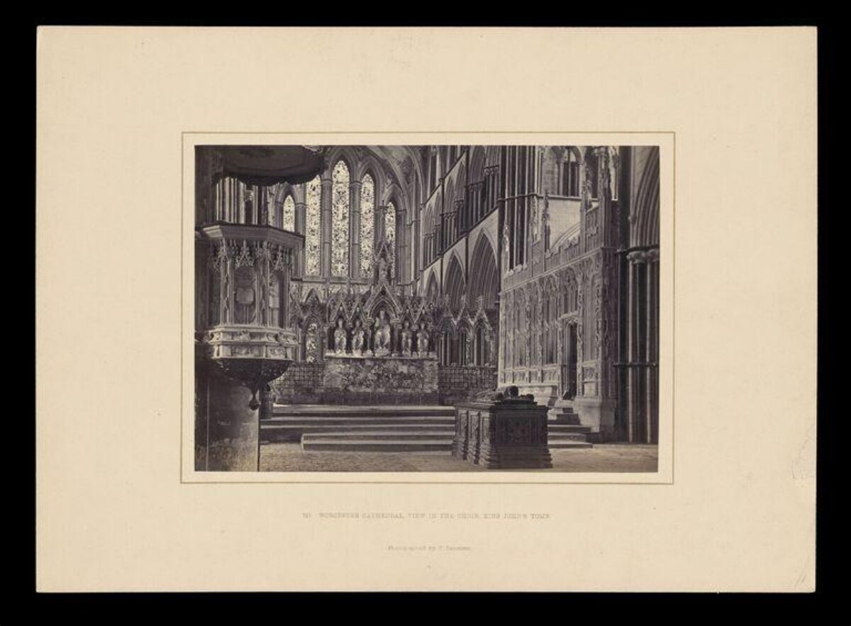 Worcester Cathedral Interior View