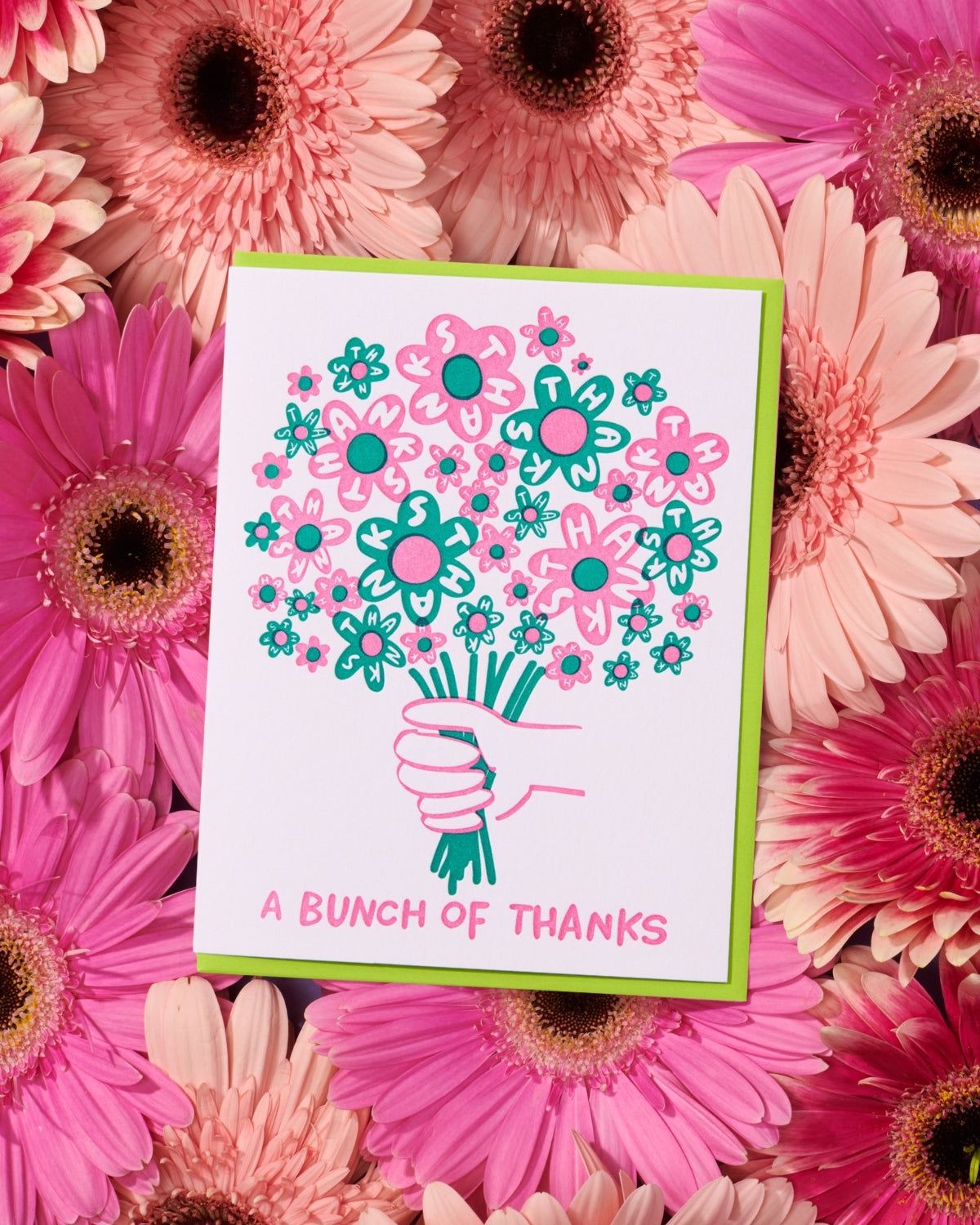 A Bunch of Thanks Greeting Card
