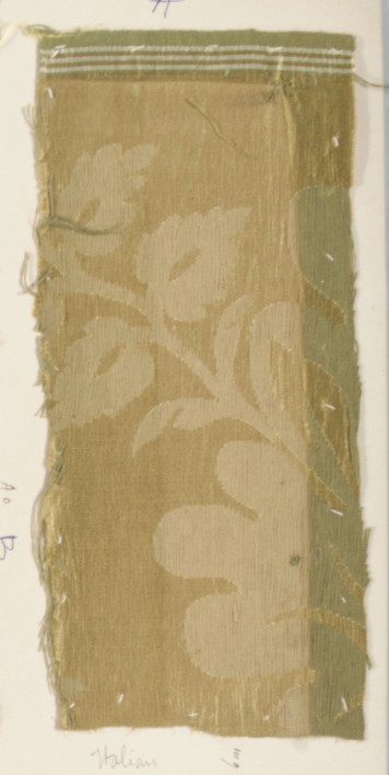 Antique Italian Woven Textile Sample