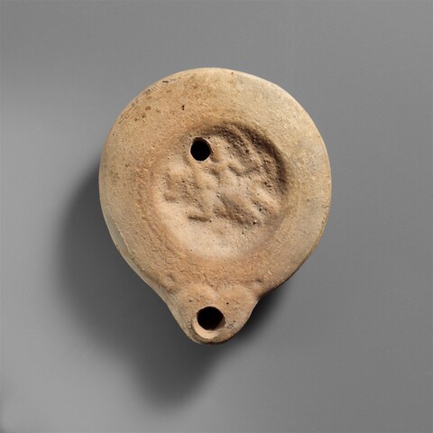 Ancient Clay Oil Lamp