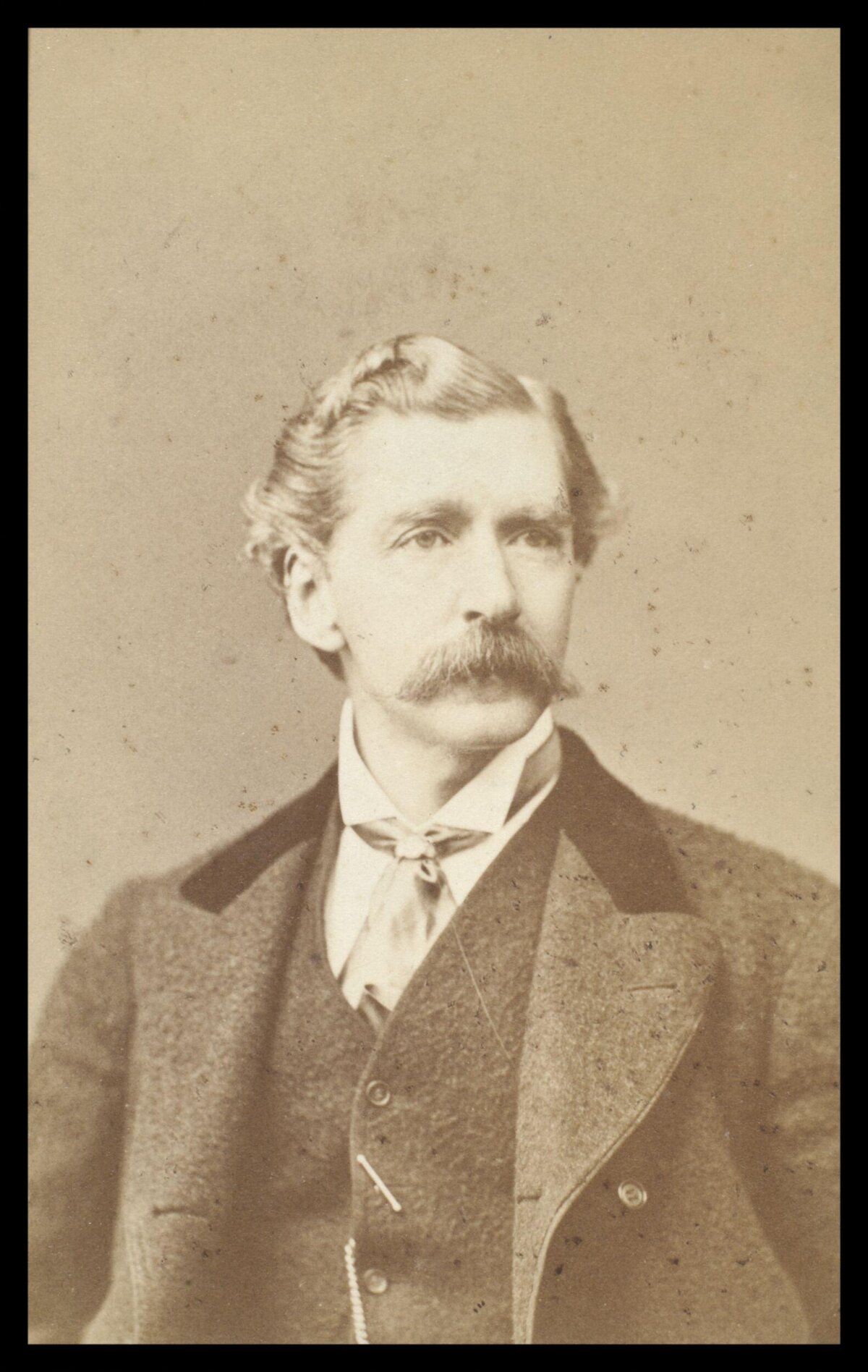 Vintage Portrait of 19th Century Gentleman