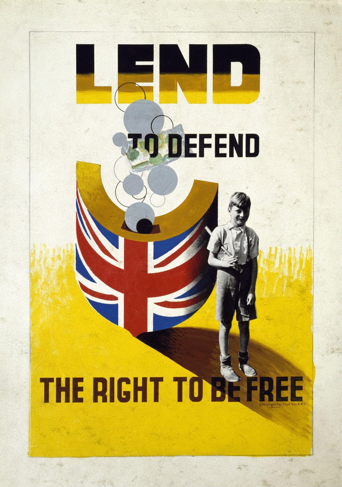 WWII Lend Lease Propaganda Poster