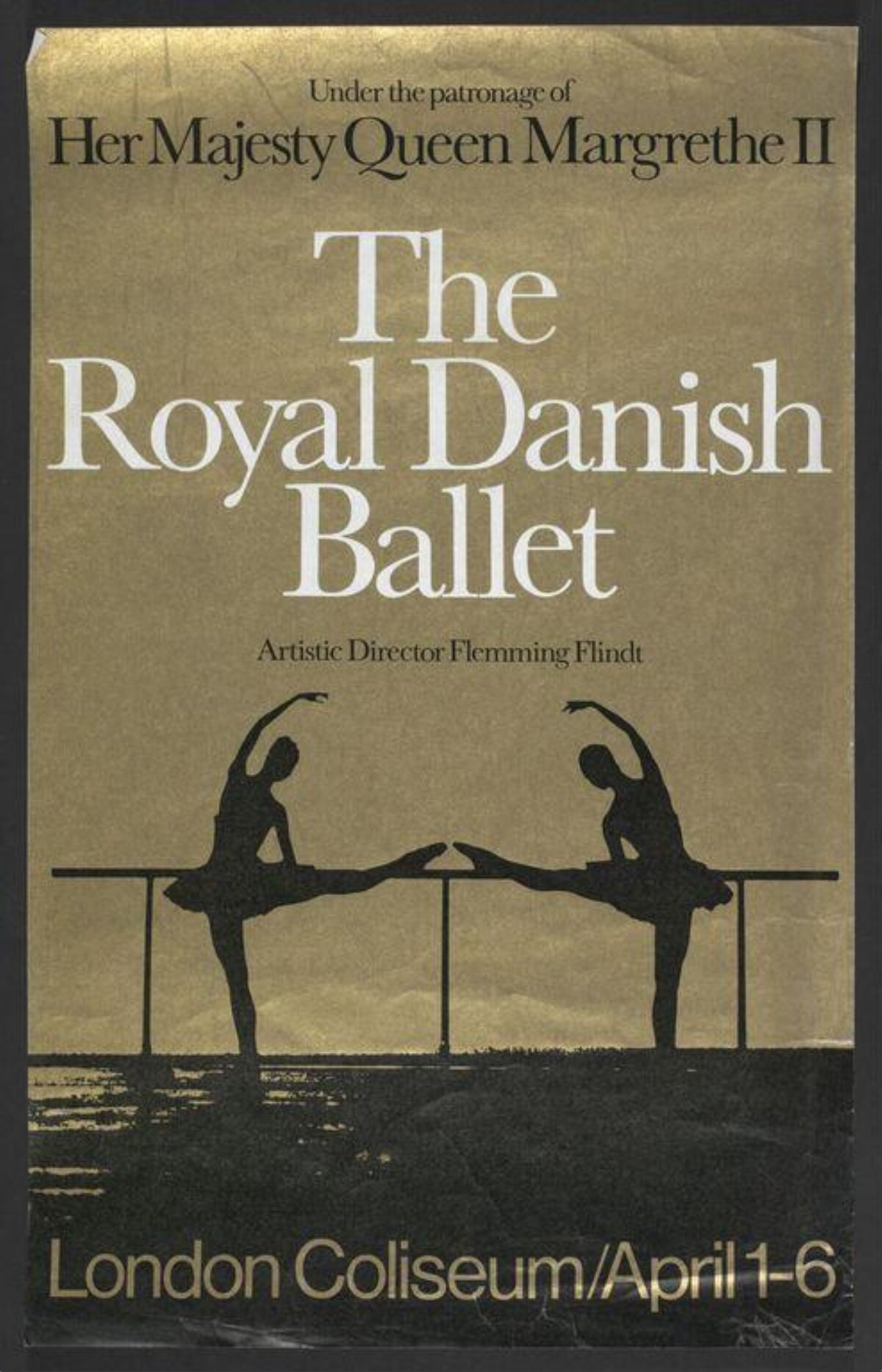 Royal Danish Ballet Performance Poster