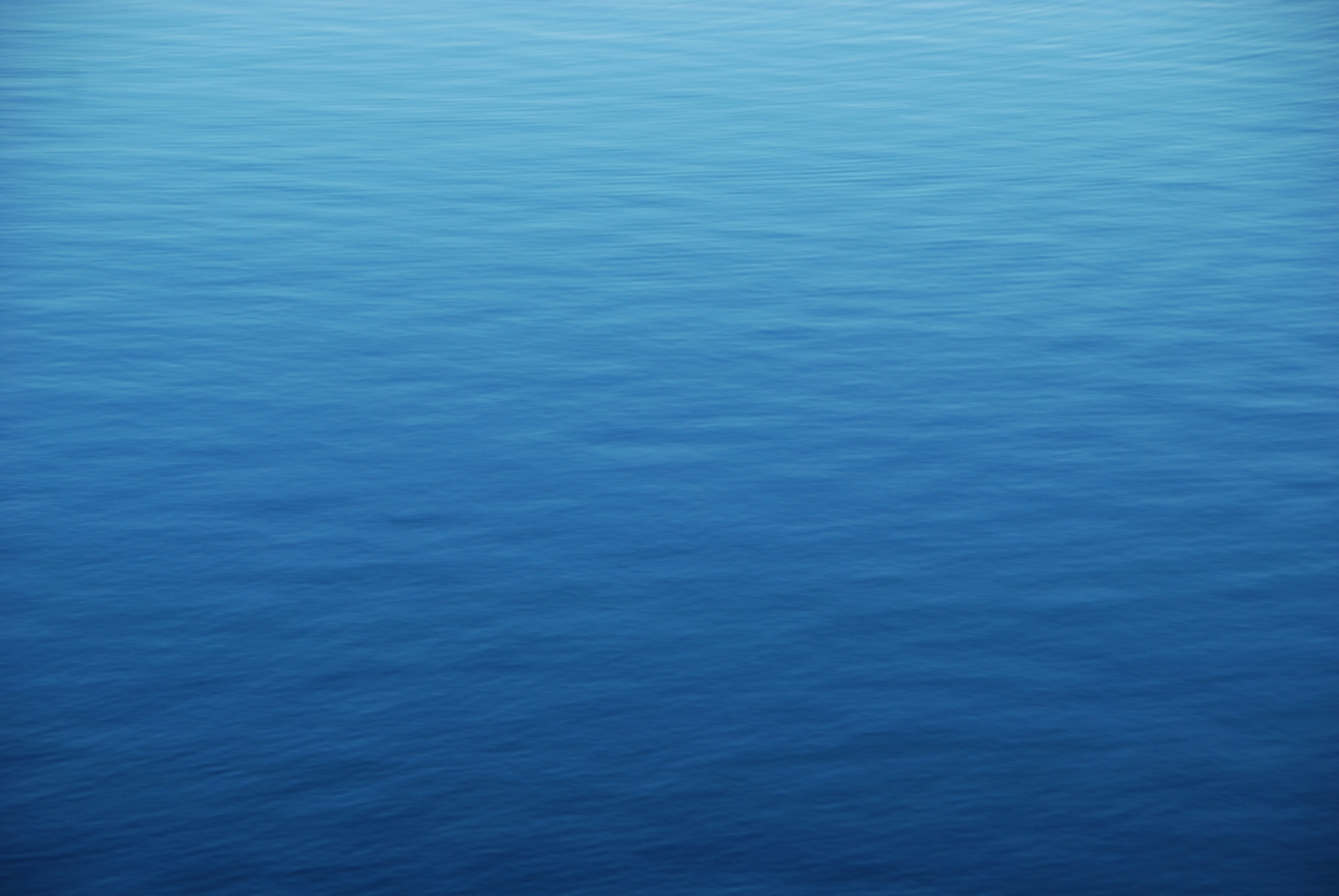 Calm Blue Sea Surface