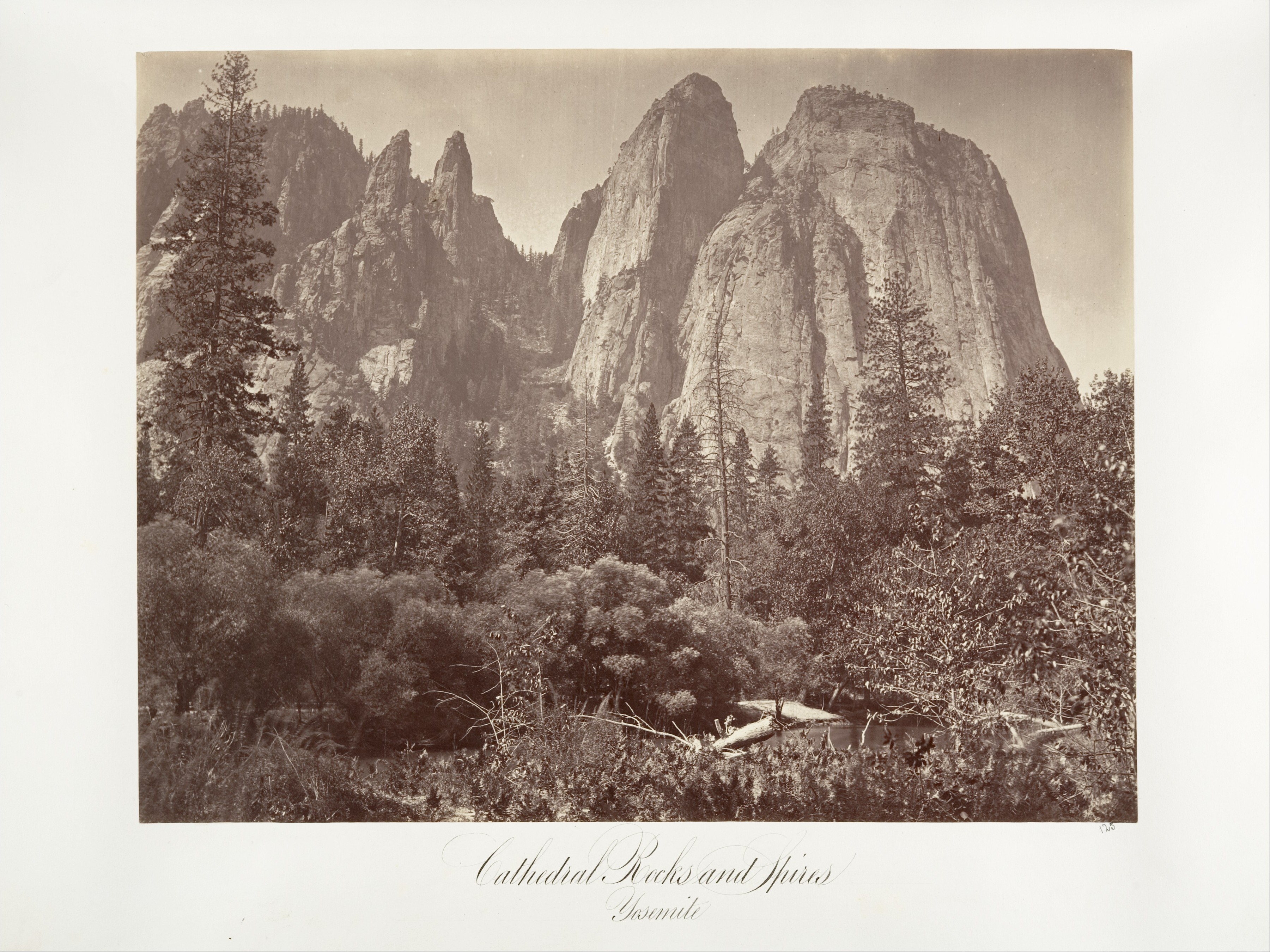 Cathedral Rocks and Spires Yosemite