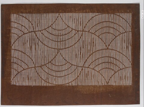 Geometric Pattern Paper Stencil