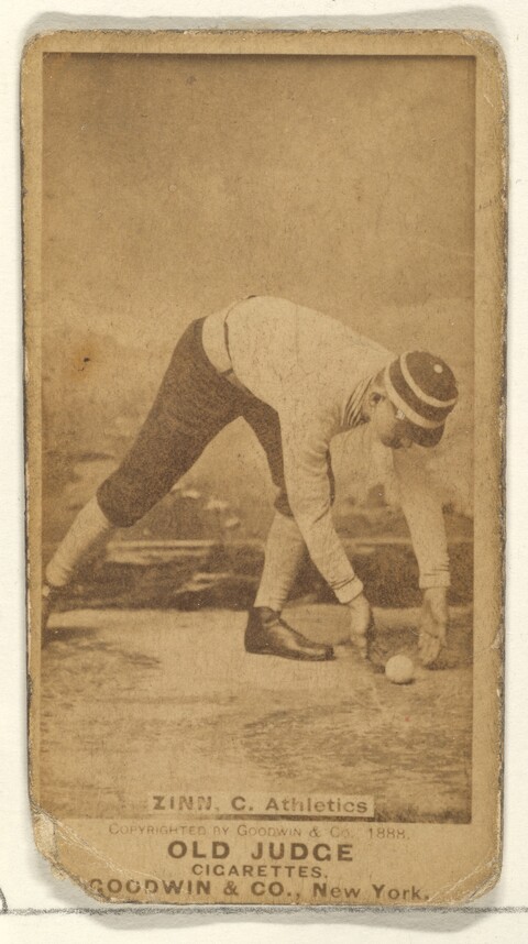 1888 Old Judge Baseball Cigarette Card
