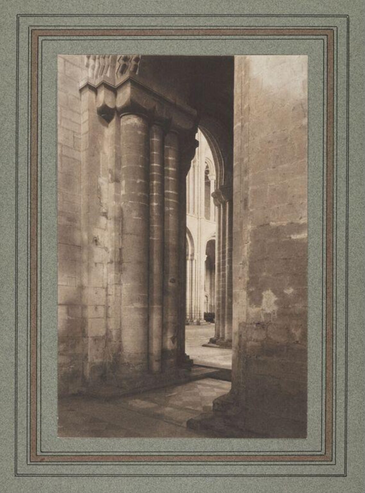 Vintage Cathedral Entrance View