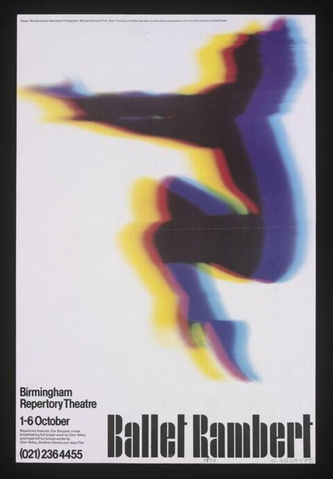 Ballet Rambert Performance Poster