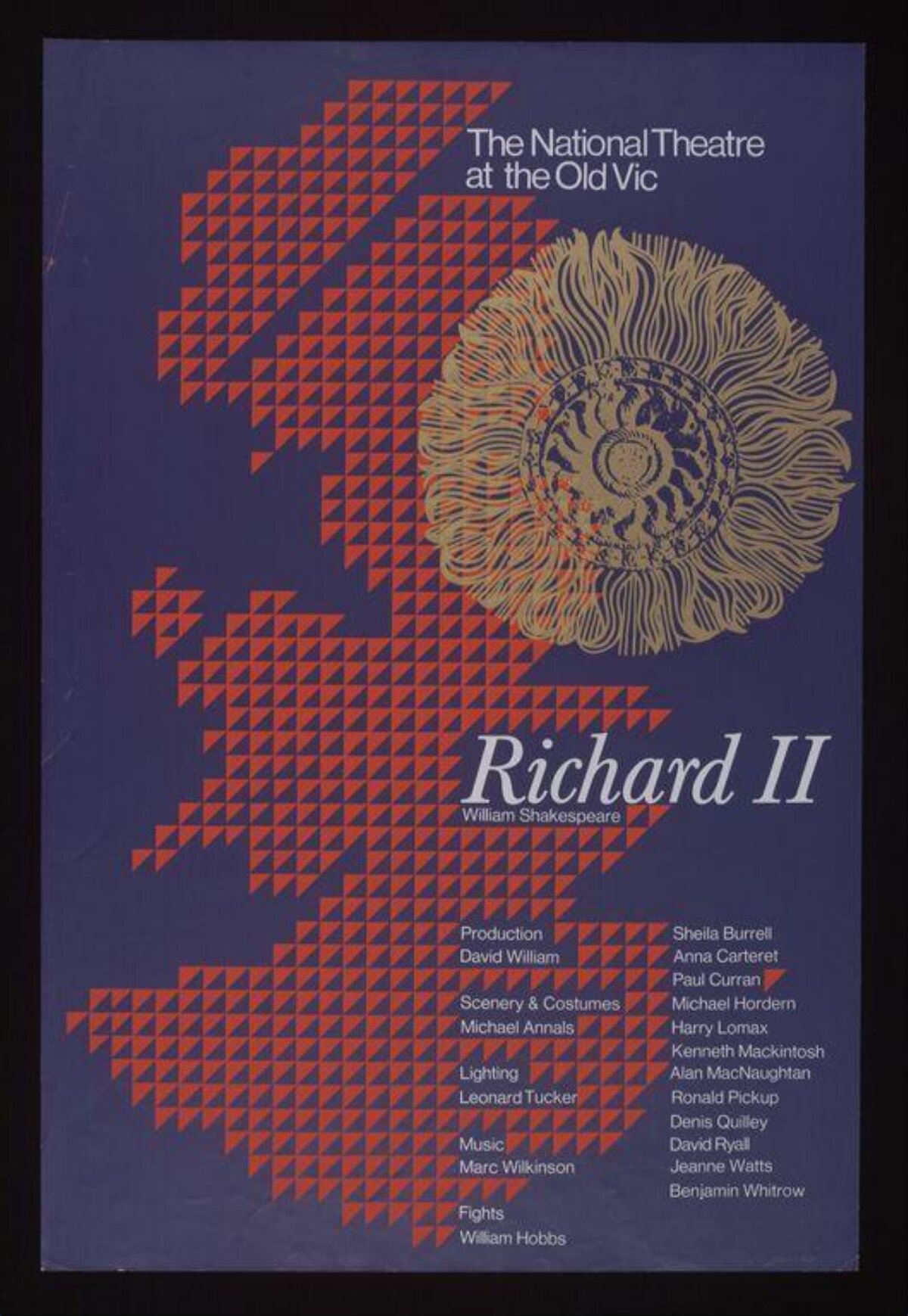 Richard II Theatre Play Poster