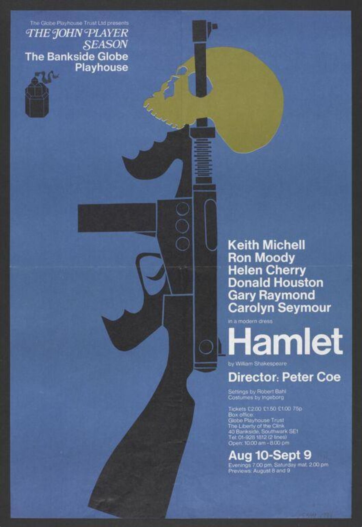 Hamlet Theater Performance Poster