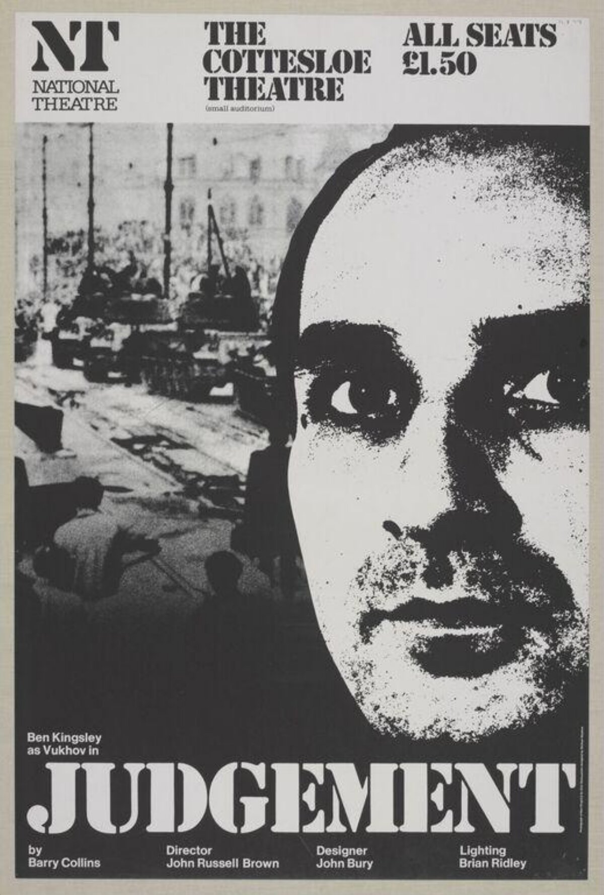 National Theatre Judgement Play Poster