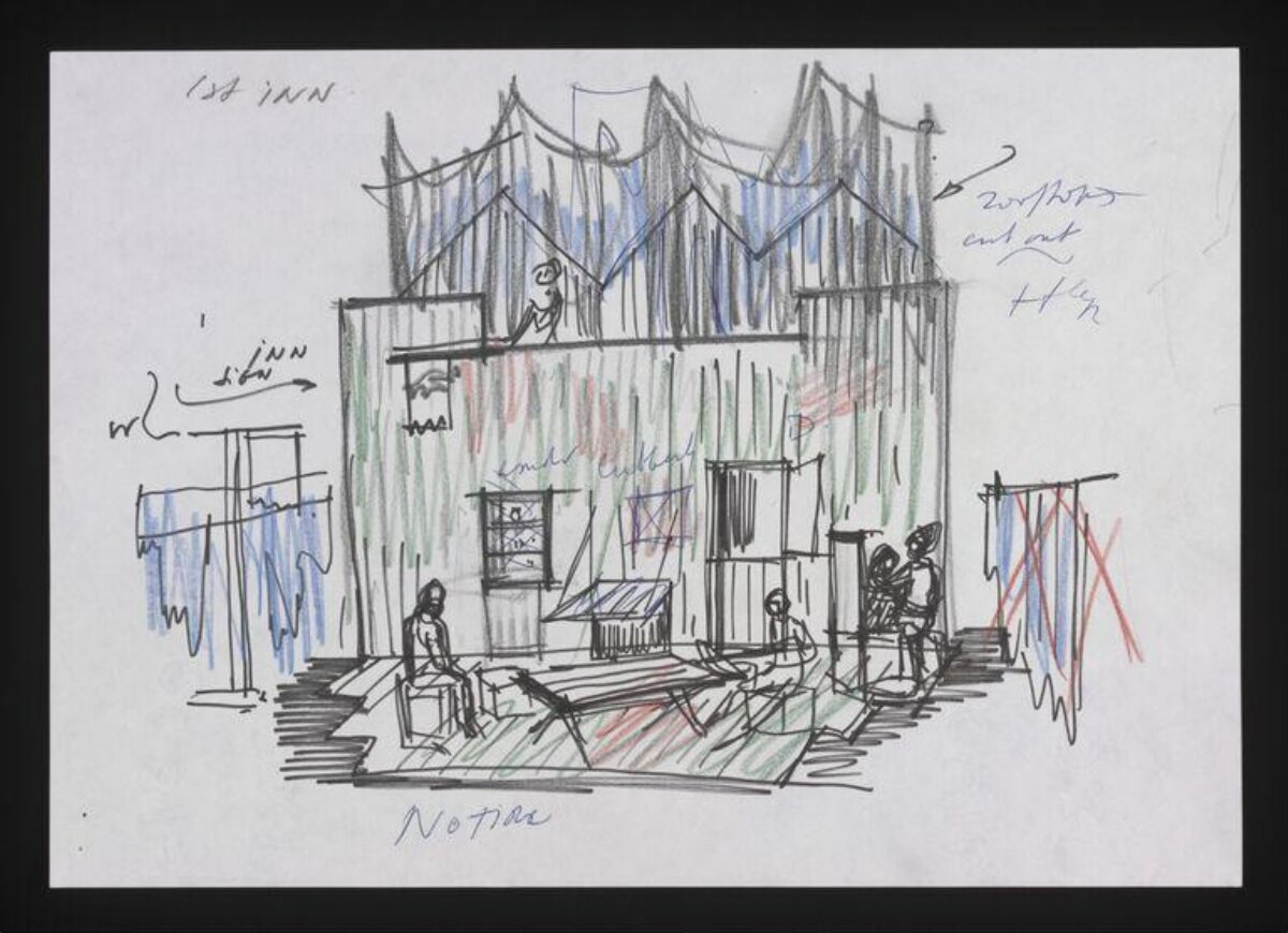 1st Inn Stage Design Sketch