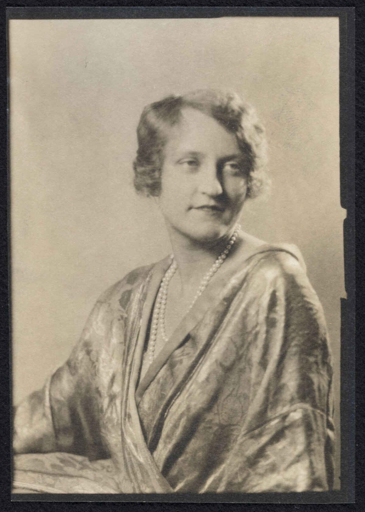 Vintage Portrait of 1920s Woman