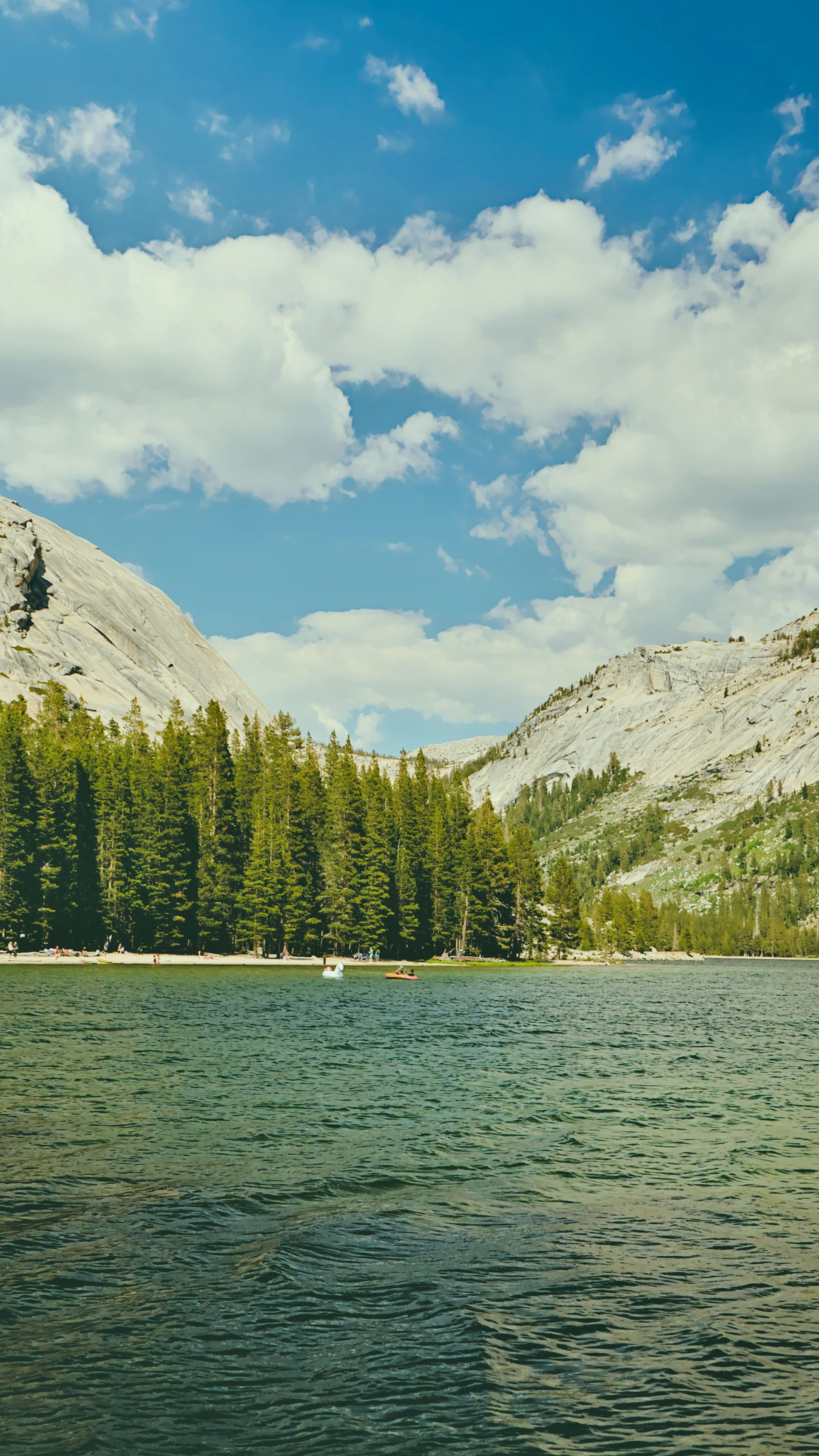 Alpine Mountain Lake View