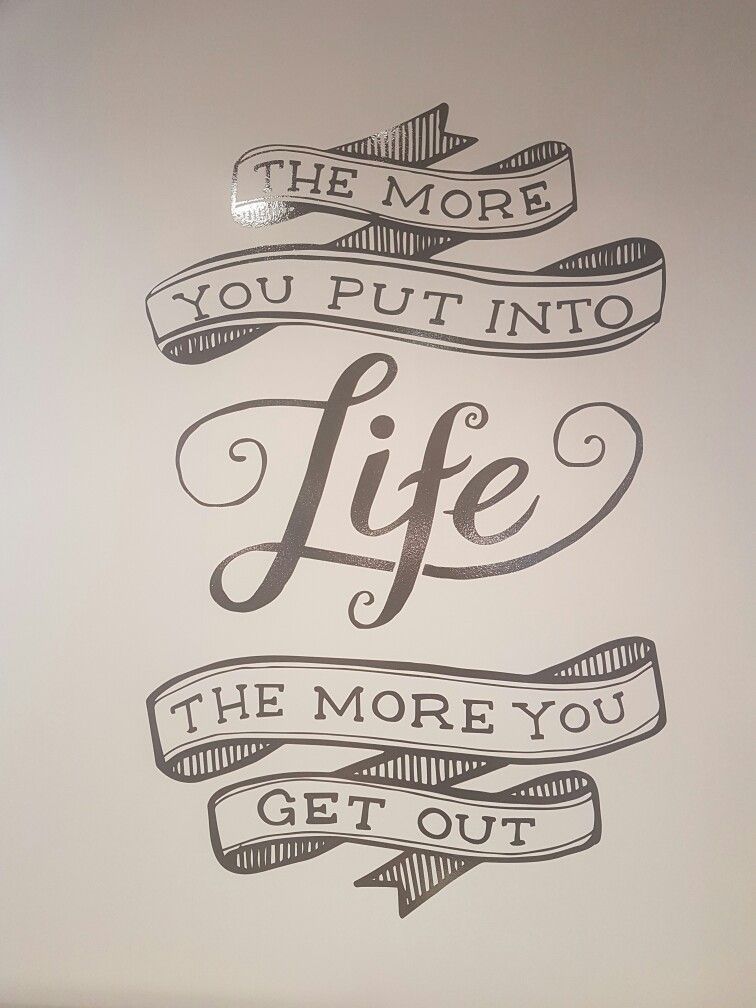 Motivational Life Quote Wall Art