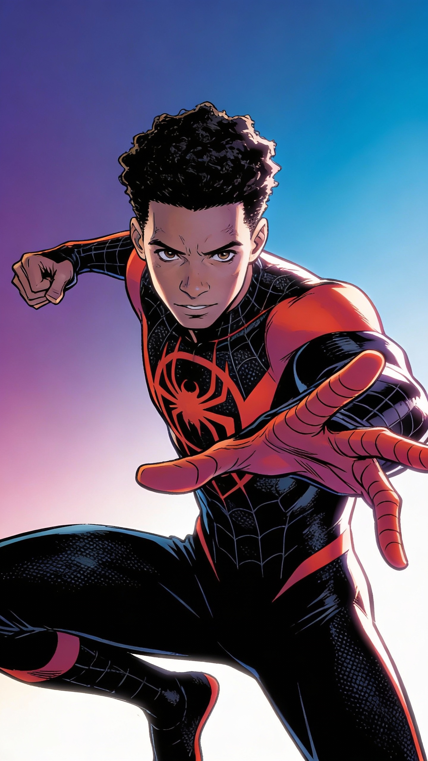 Miles Morales Spider-Man Comic Art