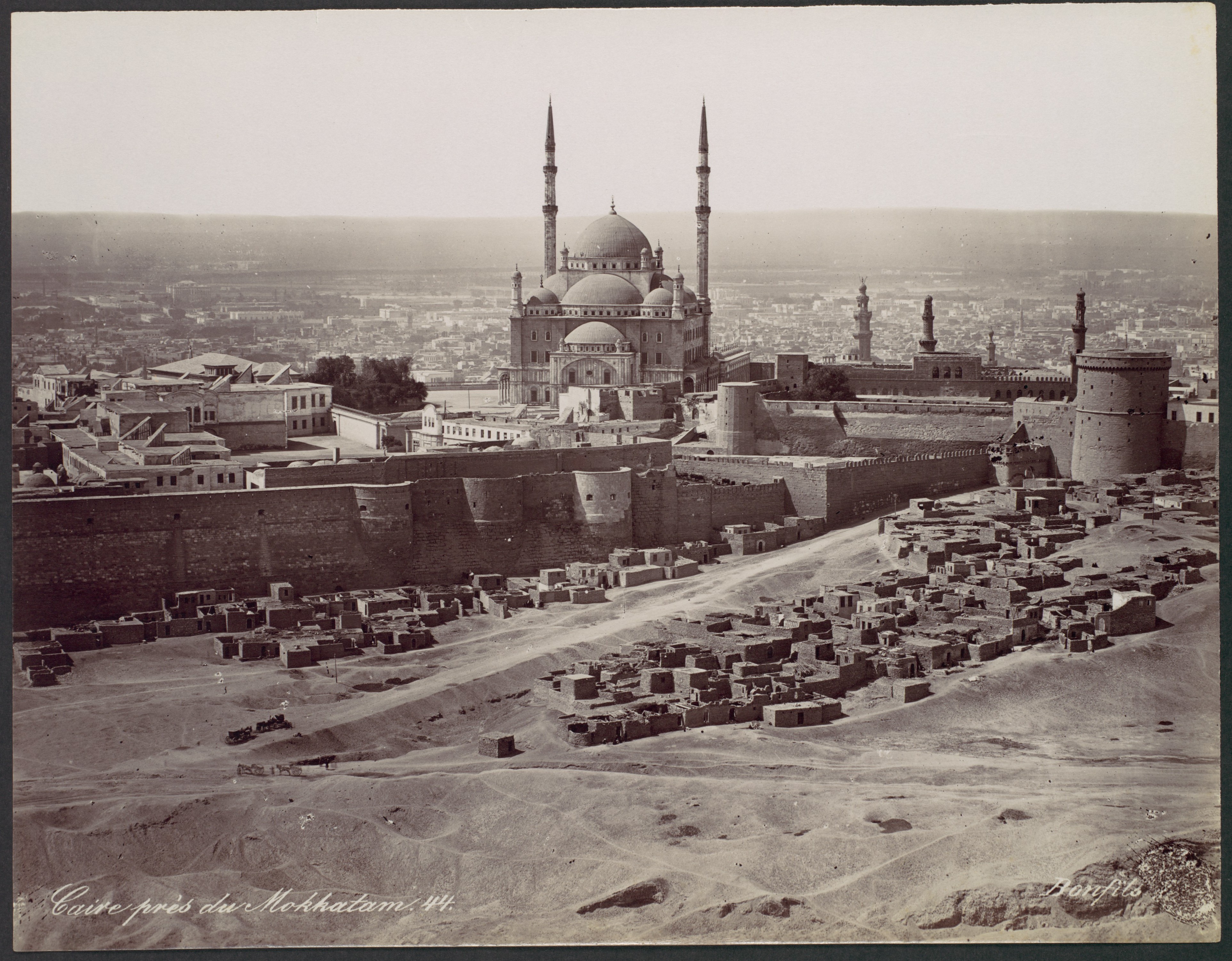 Cairo Near Mokhatam Historic View