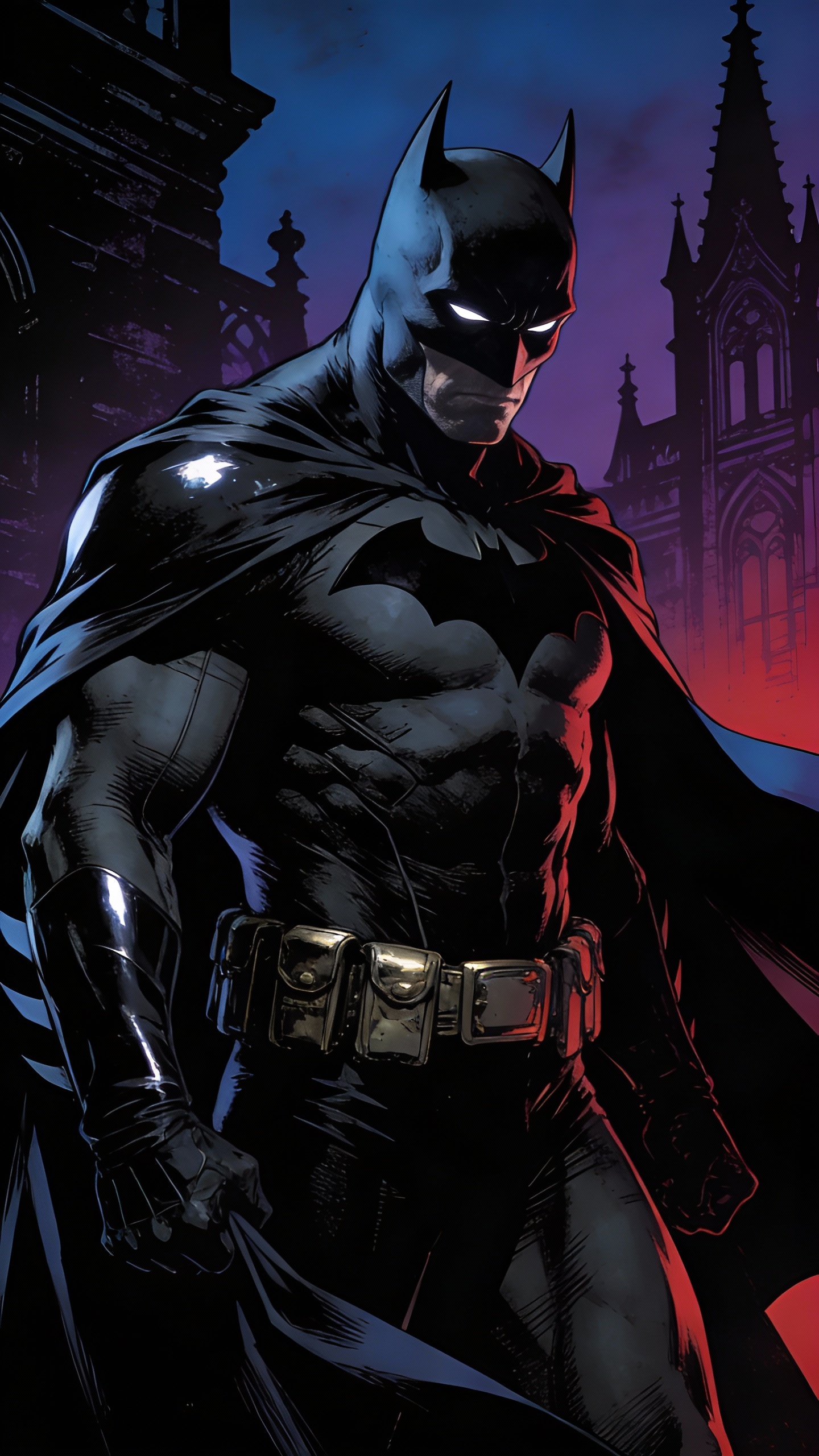Batman in Gotham Night