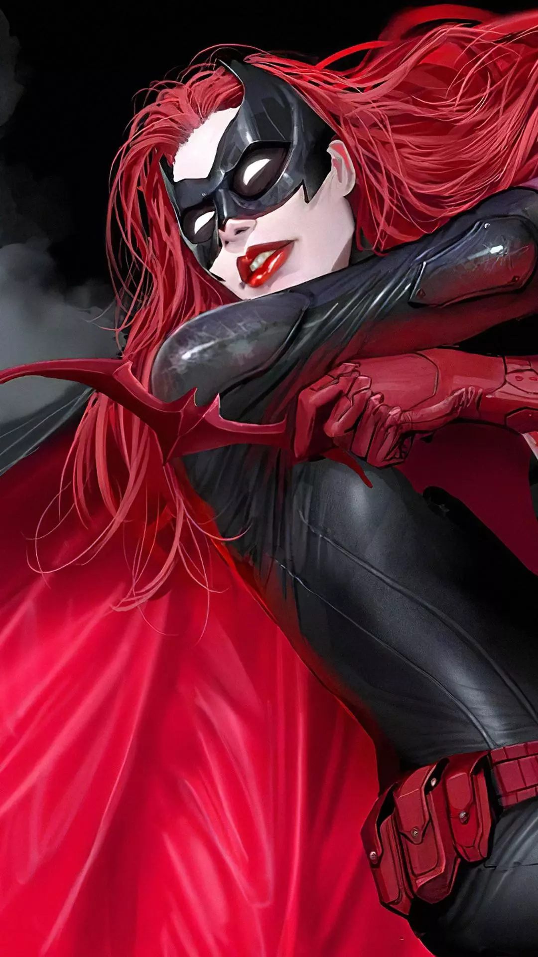 Batwoman Comic Illustration