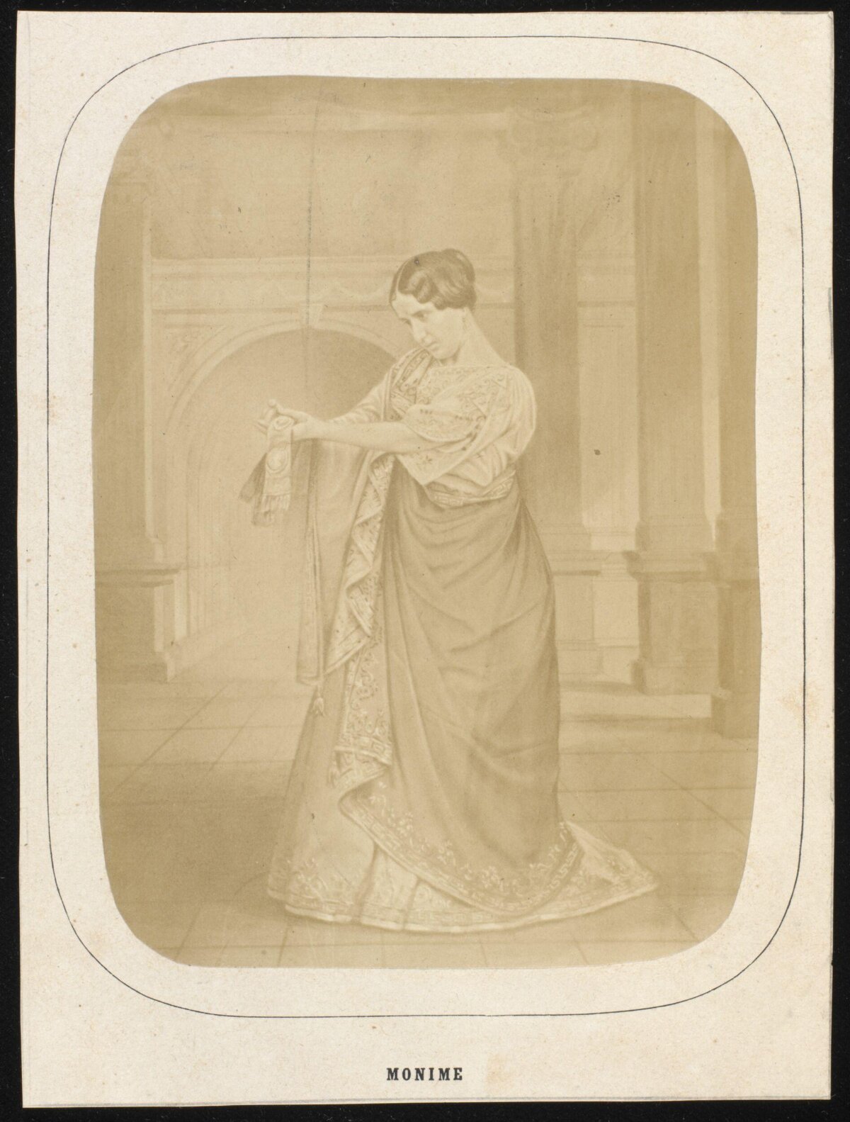 Portrait of Monime