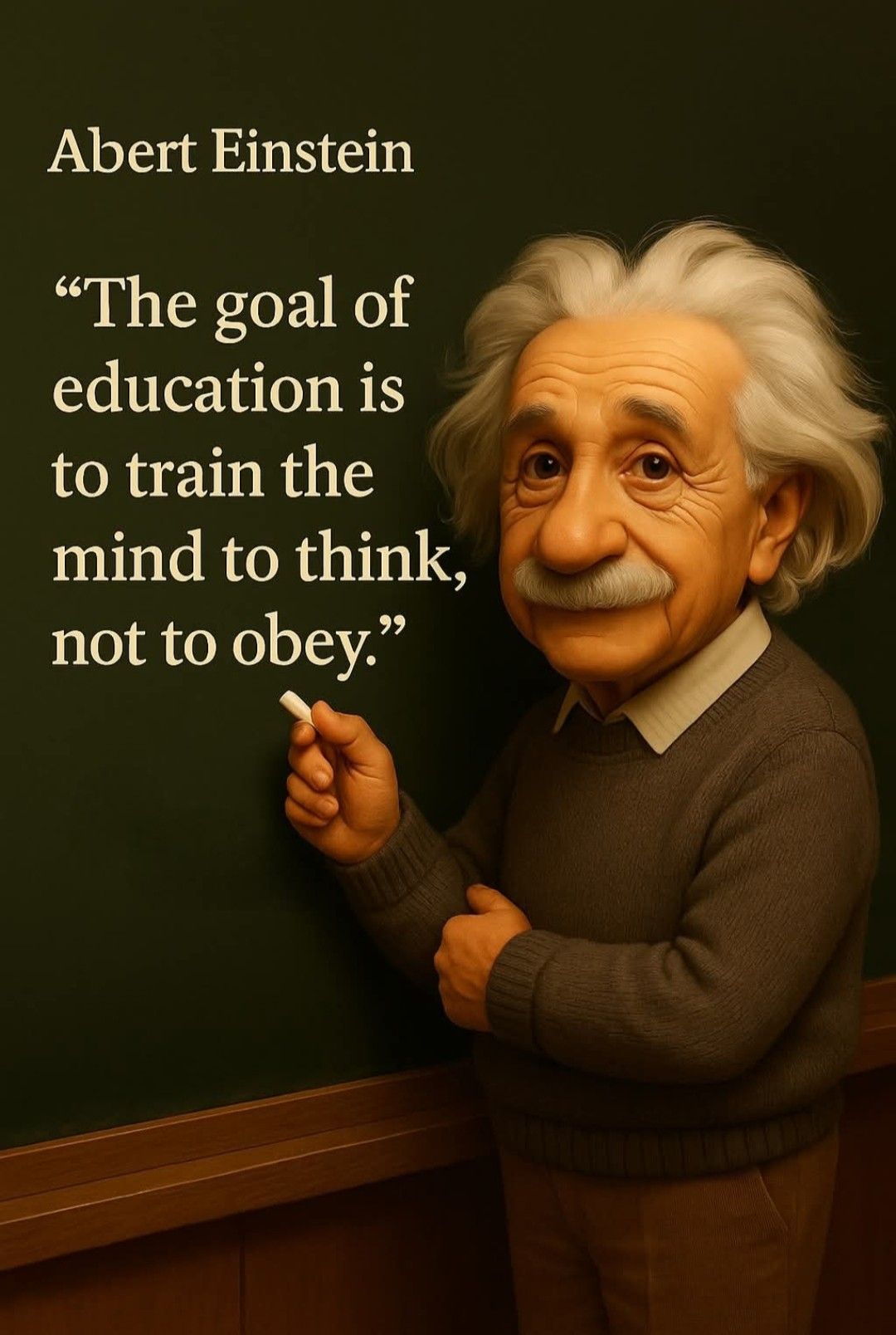 Albert Einstein Quote on Education
