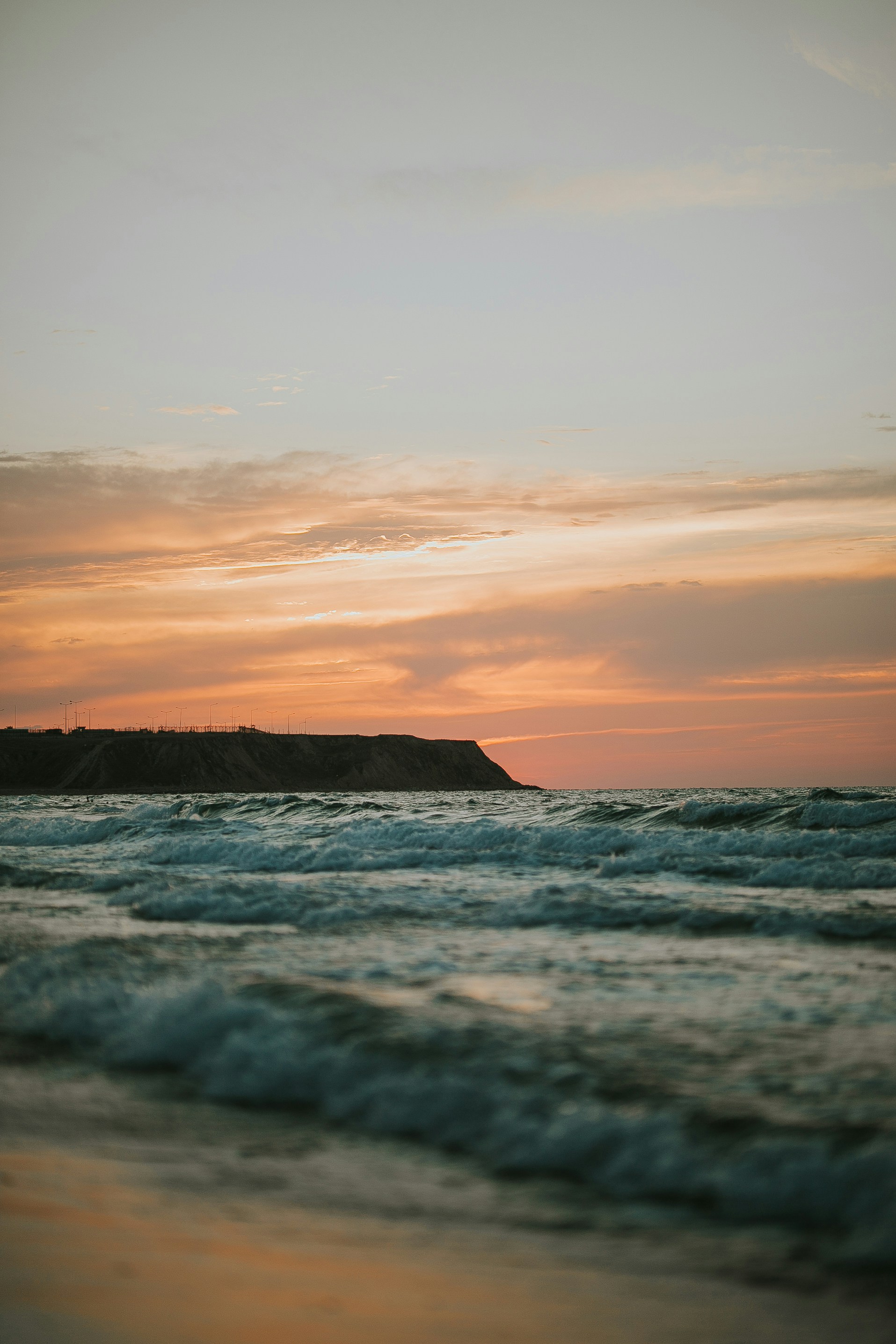 Coastal Sunset Seascape