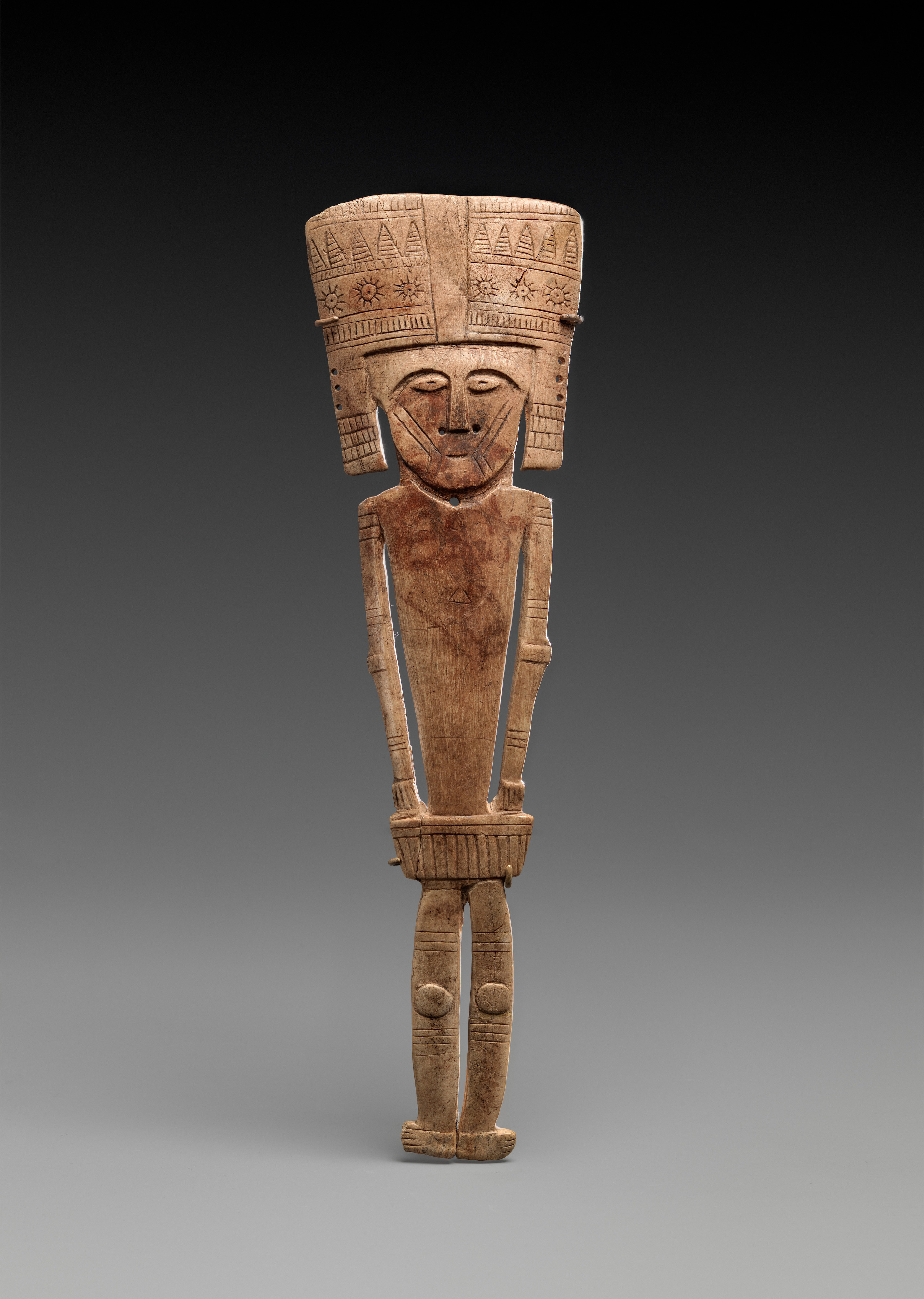 Ancient Carved Anthropomorphic Figurine