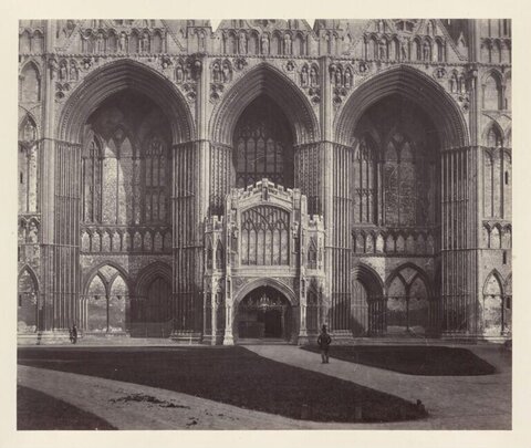Gothic Cathedral West Facade