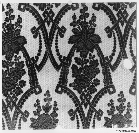 Antique Floral Textile Pattern