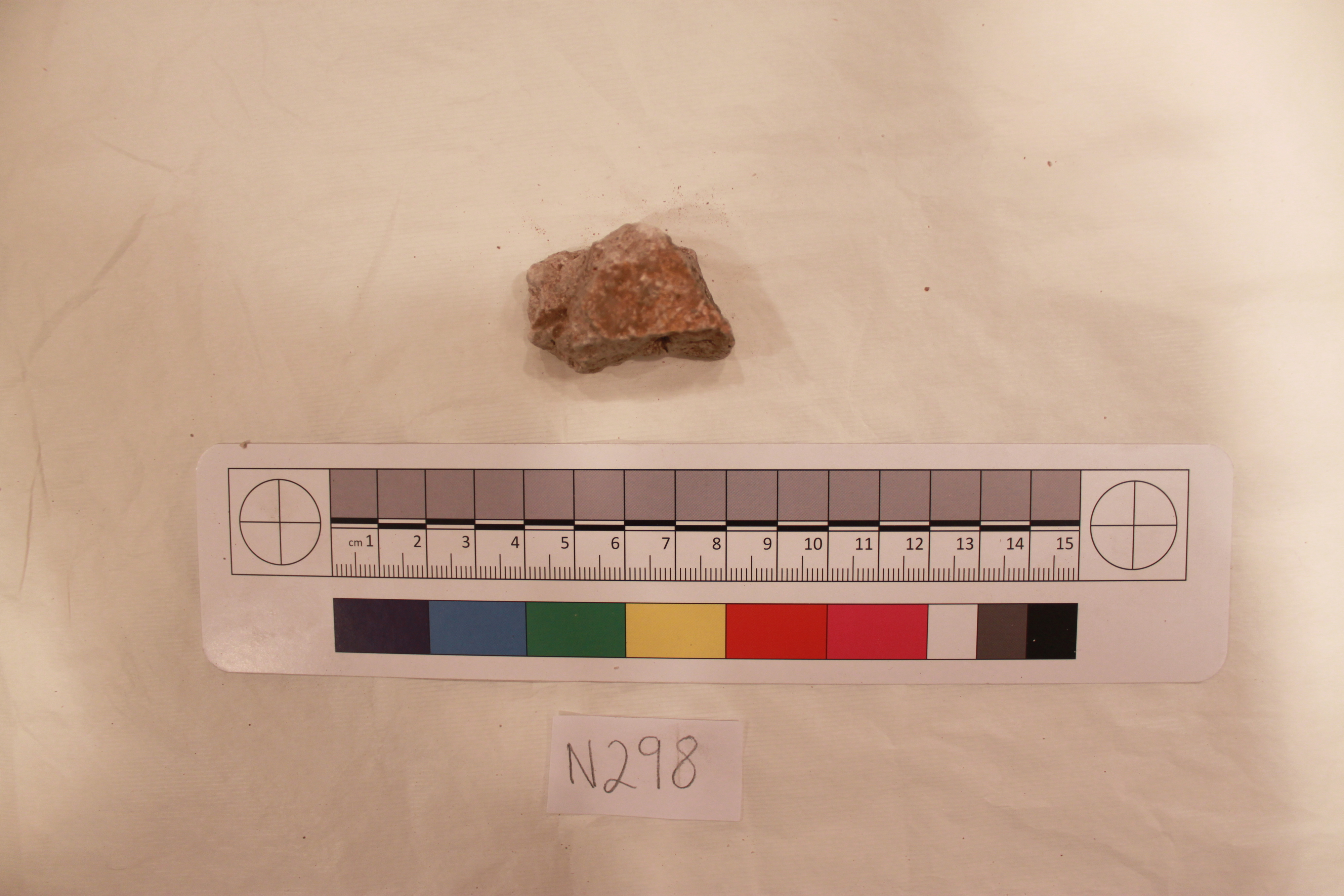 Archaeological stone fragment N298