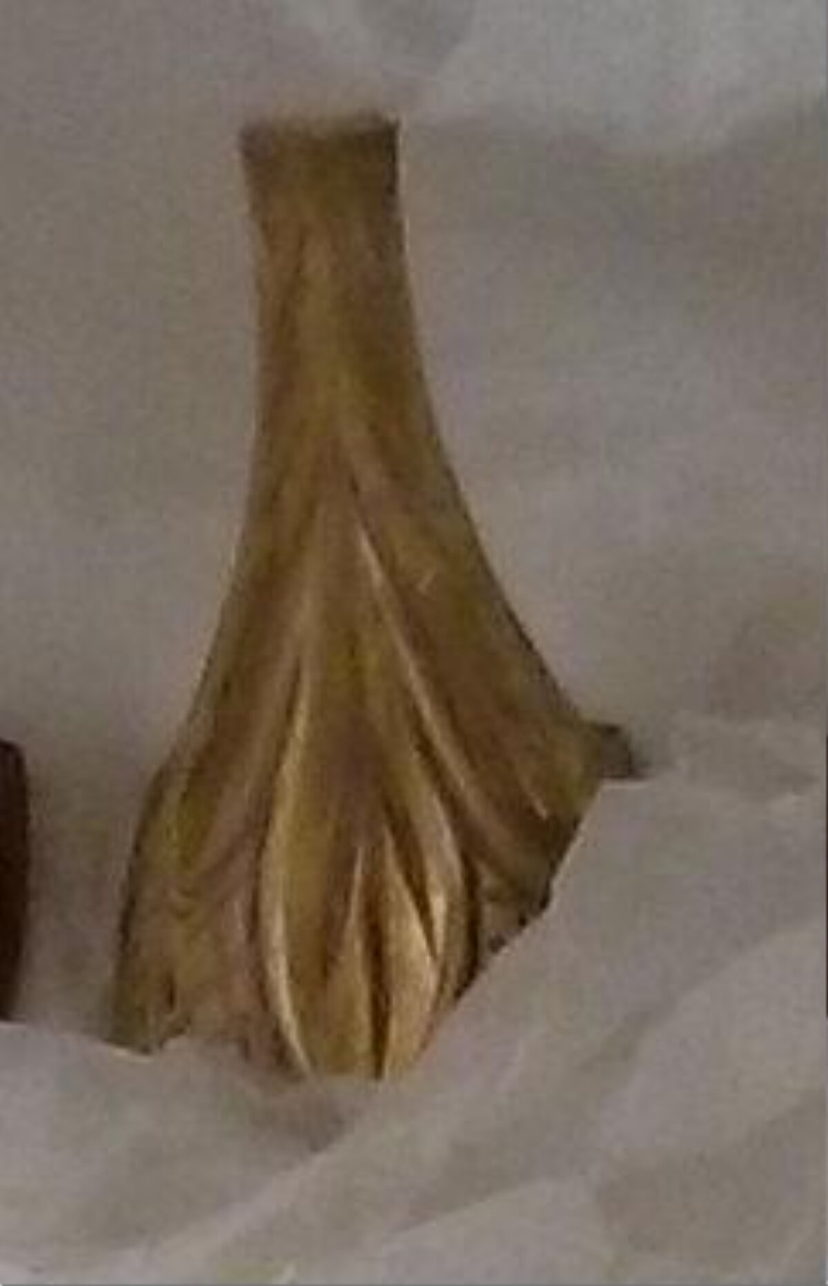 Draped Golden Dress Fabric