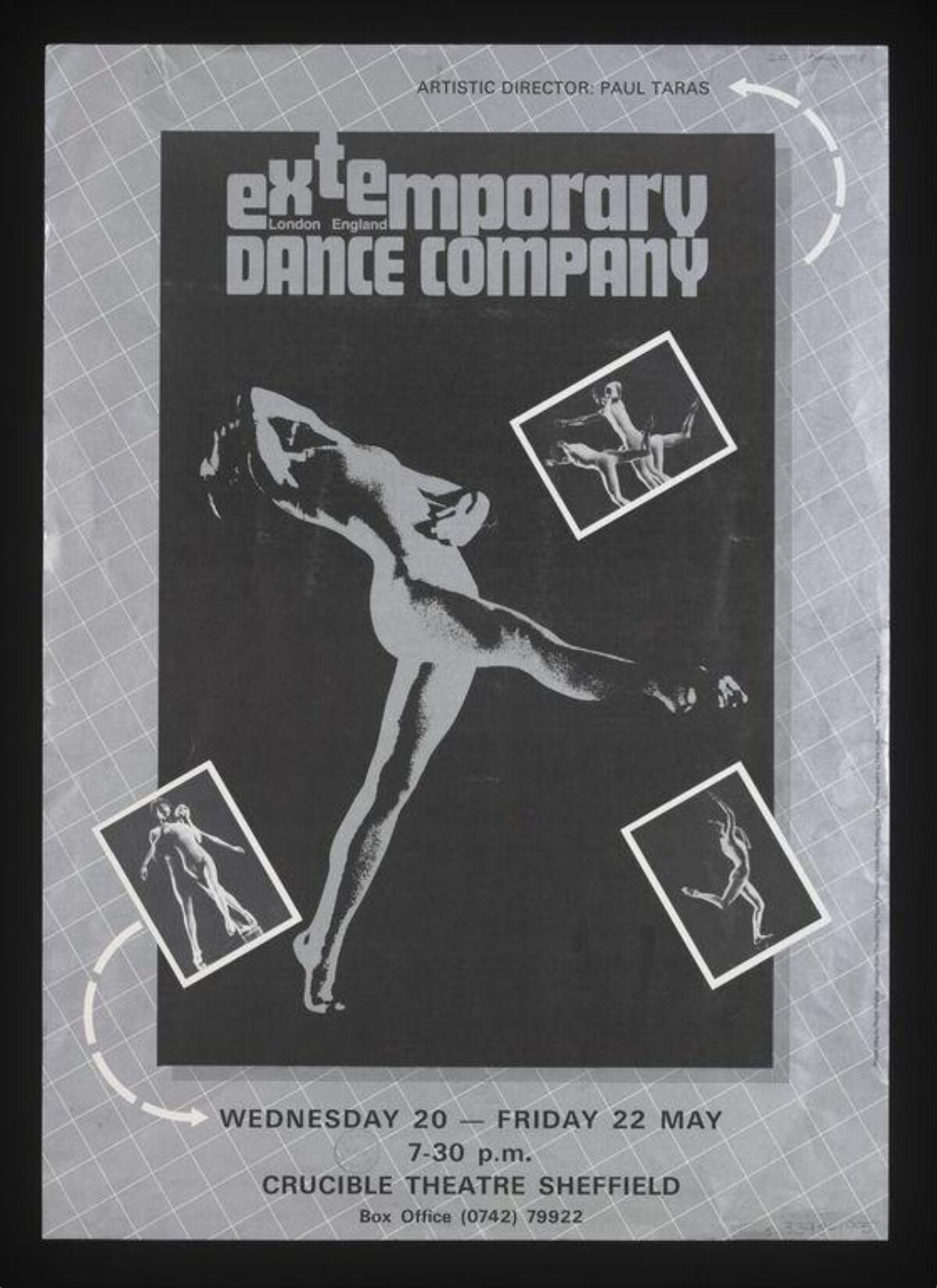 Extemporary Dance Company Performance Poster