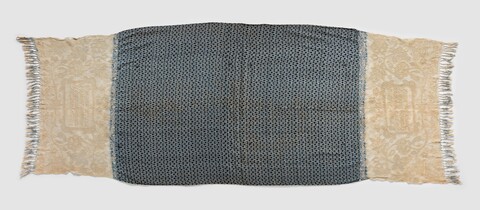 Antique Woven Fringed Shawl