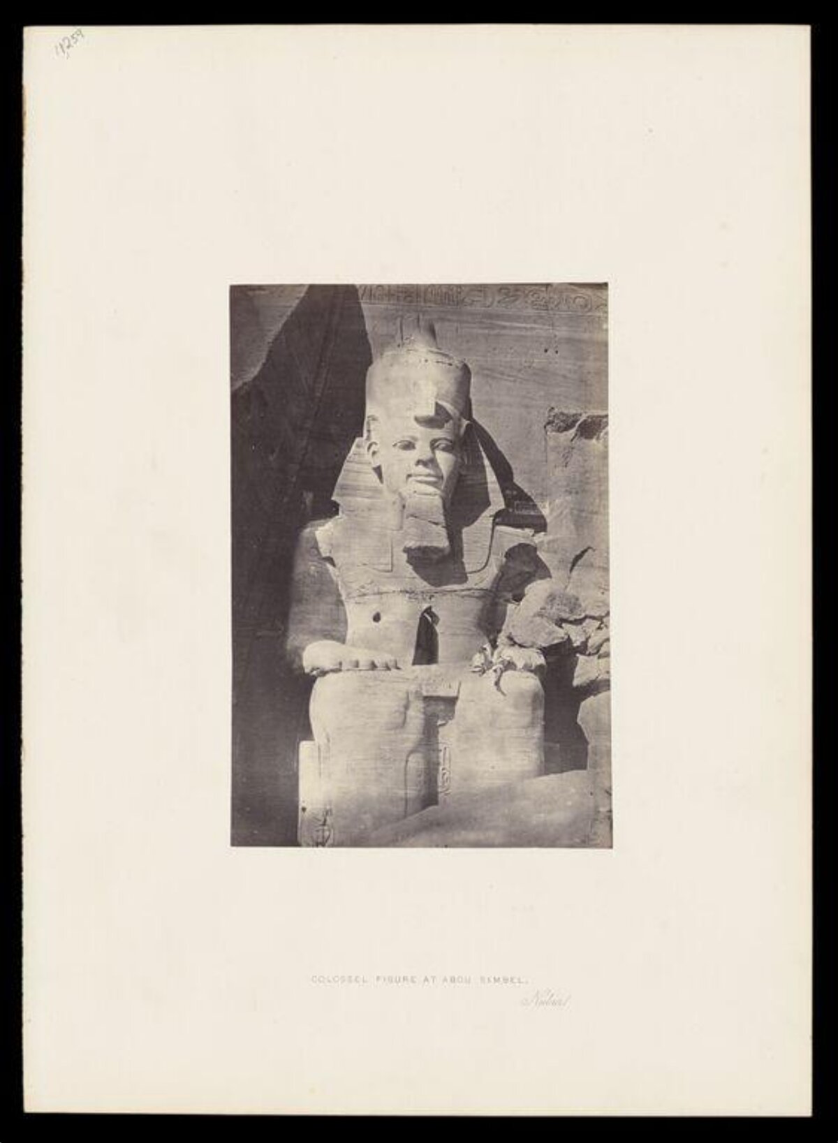 Colossal Statue at Abu Simbel