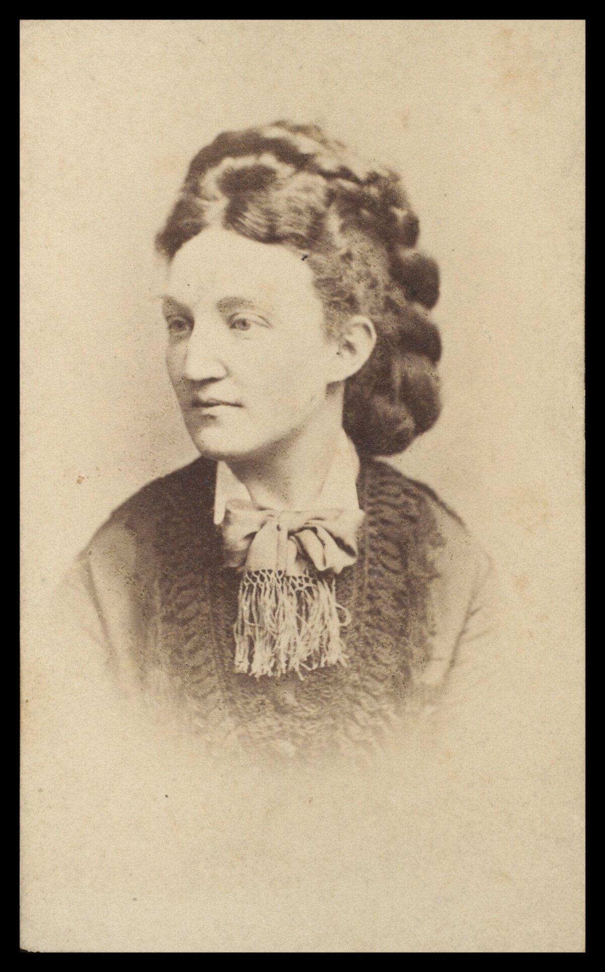 Vintage Portrait of 19th Century Woman