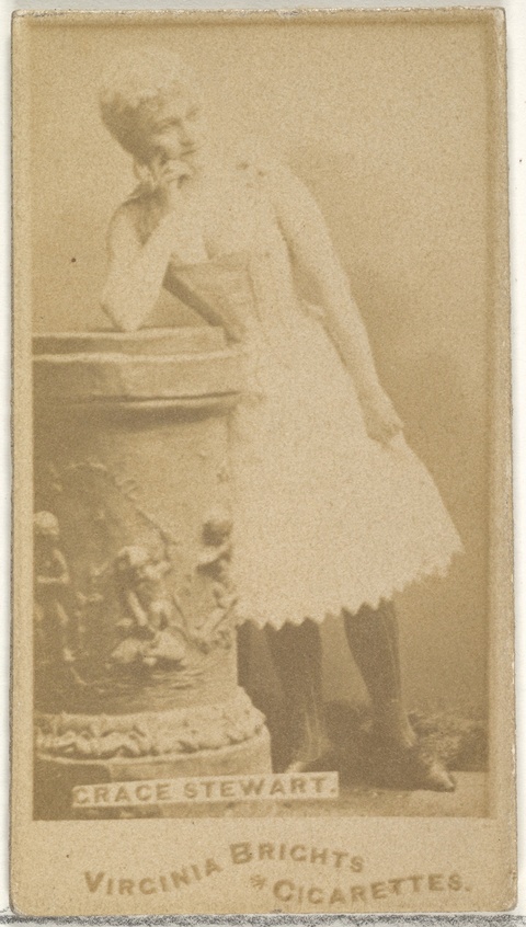 Grace Stewart Virginia Brights Cigarette Card